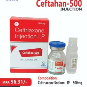 ceftahan 500 injection