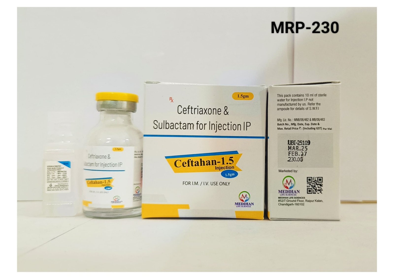 Home ceftahan 1.5 injection