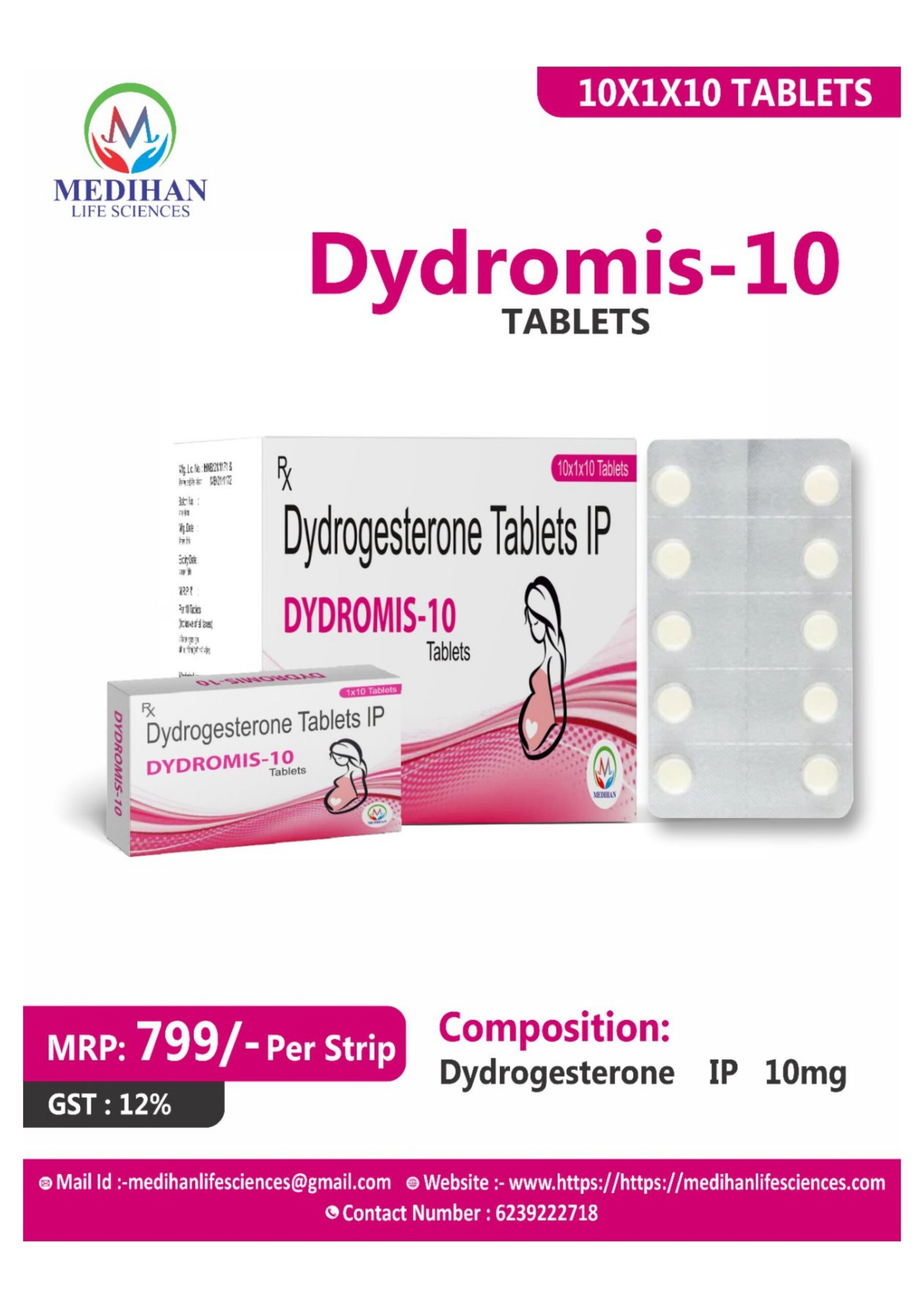 Home dydromis 10 tablets