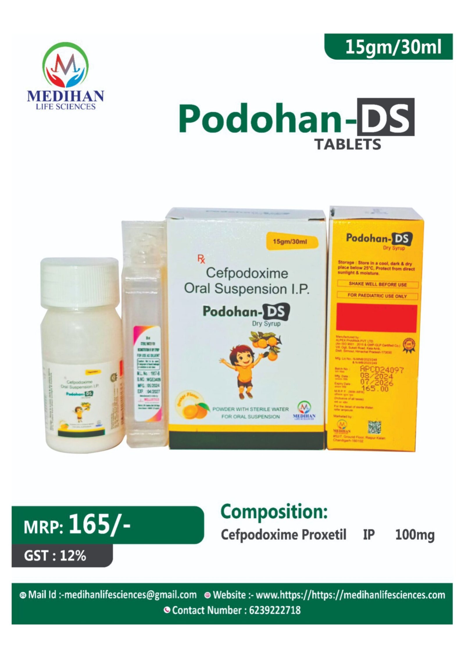 Home podohan ds oral suspension