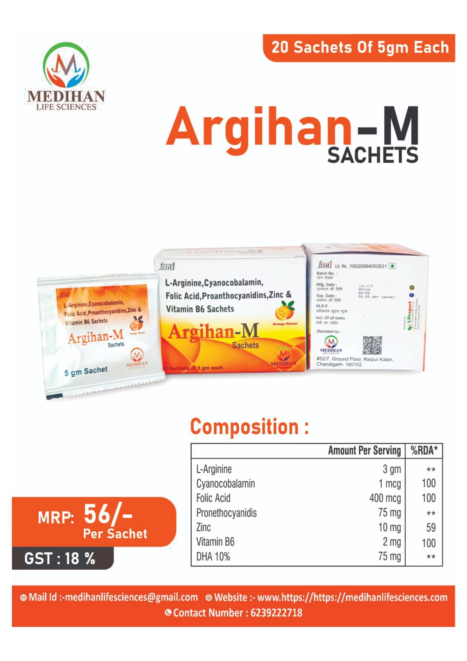 Home argihan m sachets