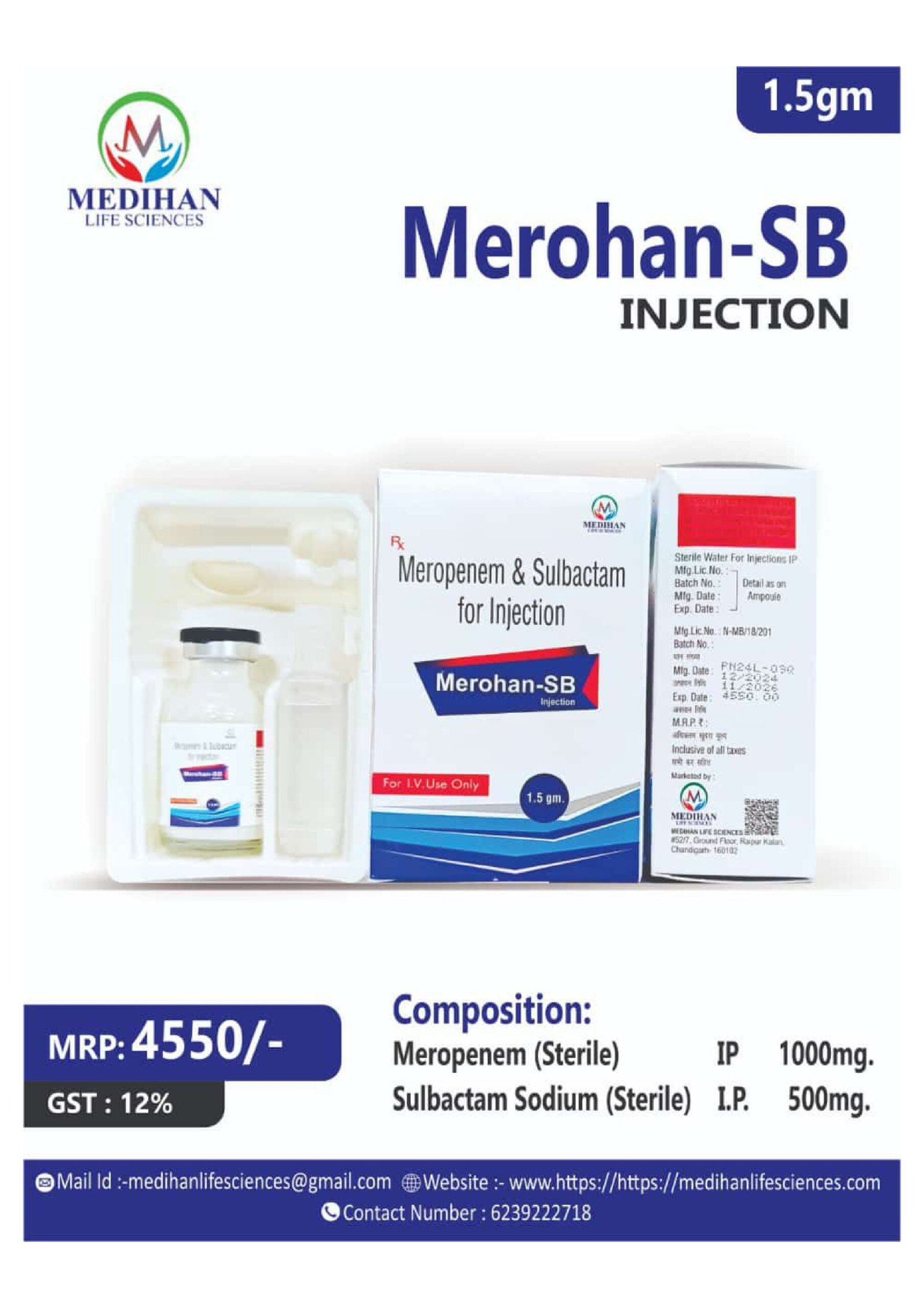 Home merohan sb injection